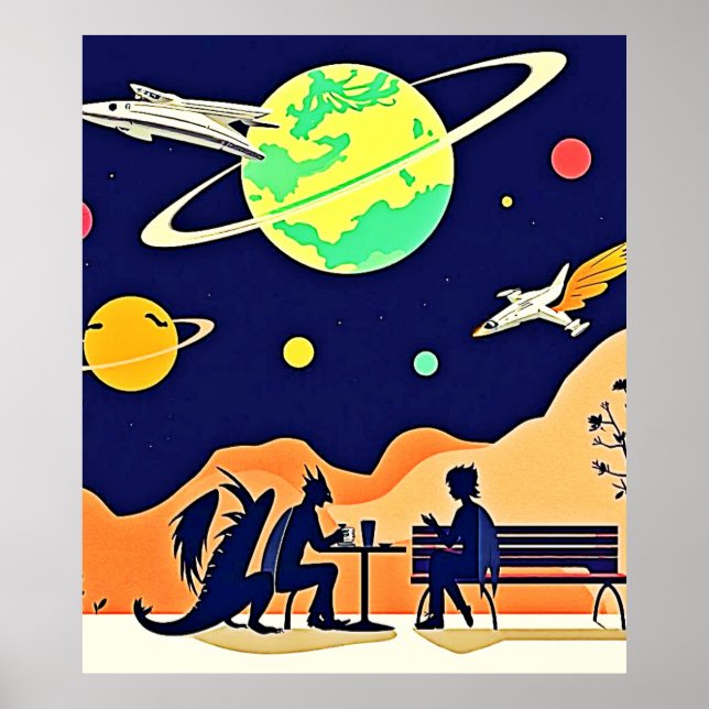 Poster Fantasy Night Rendezvous (Frente)