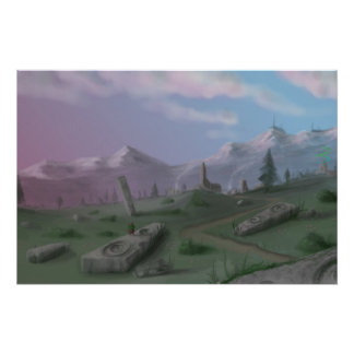 Pôster Fantasy Painting