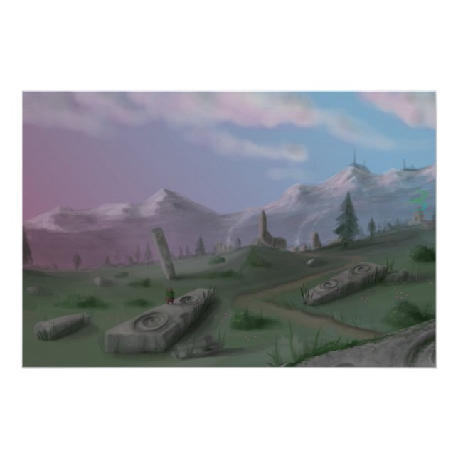 Pôster Fantasy Painting (Frente)