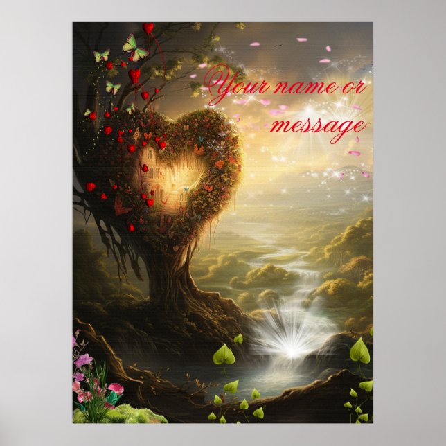 Poster Fantasy Realms of Magic Scenery designs (Frente)