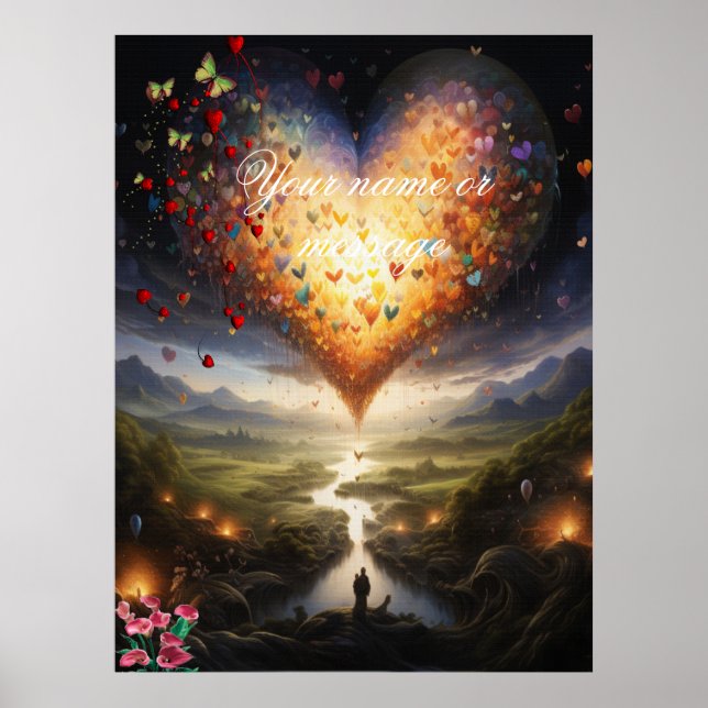 Poster Fantasy Realms of Magic Scenery designs (Frente)