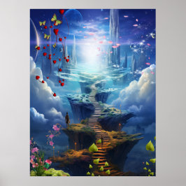 Poster Fantasy Realms of Magic Scenery designs