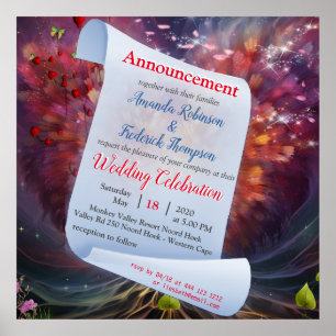 Poster Fantasy Realms of Magic Scenery designs