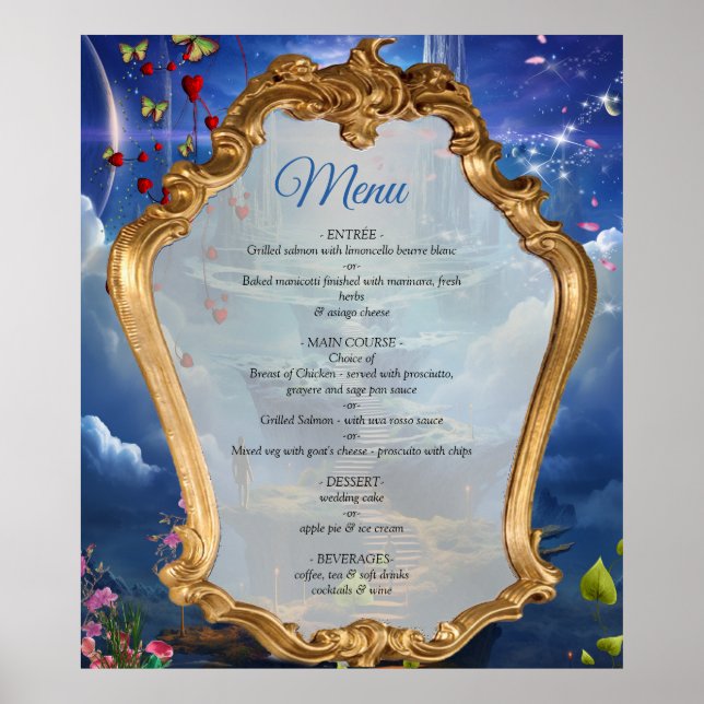 Poster Fantasy Realms of Magic Scenery designs (Frente)