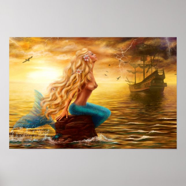 Poster Fantasy sermaid (Frente)