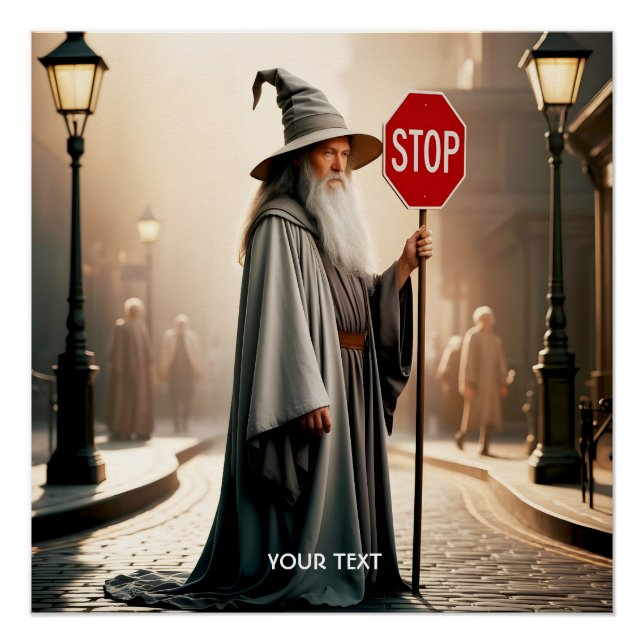 Pôster Fantasy - Sinal de Feitiço - Parada (Frente)