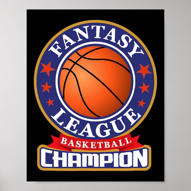 Poster Fantasy Sketll League Champion Victory Trophy  (Frente)