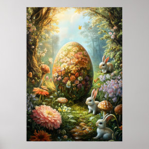 Poster Fantasy Surreal Magic Páscoa