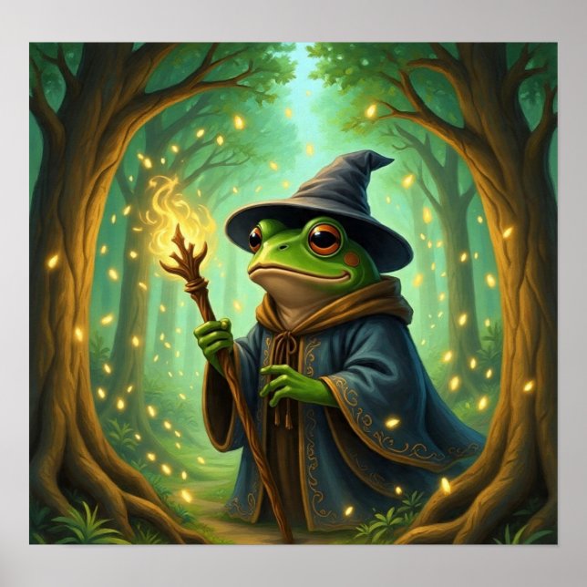 Poster FantasyFrogWizard (Frente)