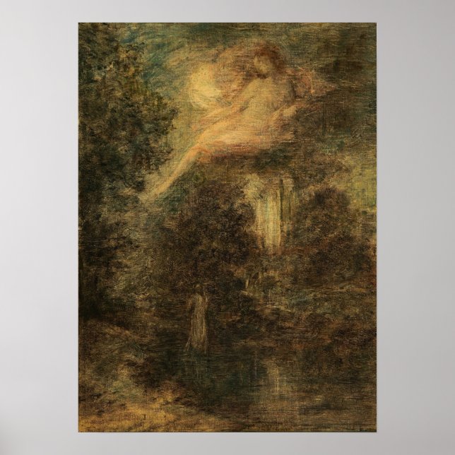Poster Fantin-Latour - A Evocação (Solidão) (Frente)