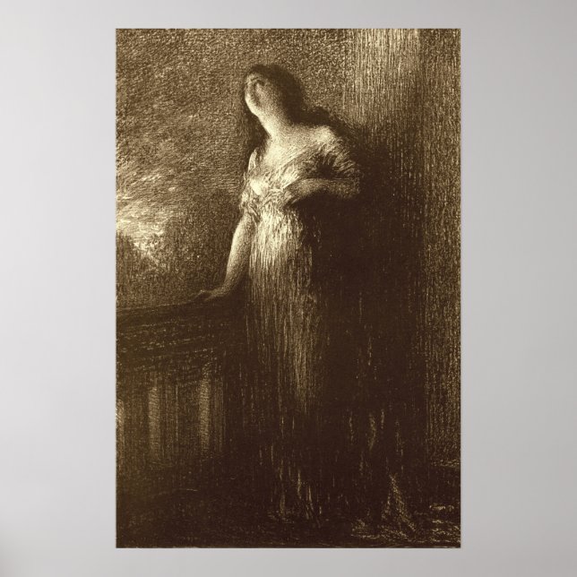 Poster Fantin-Latour - Ária de Julieta (Frente)