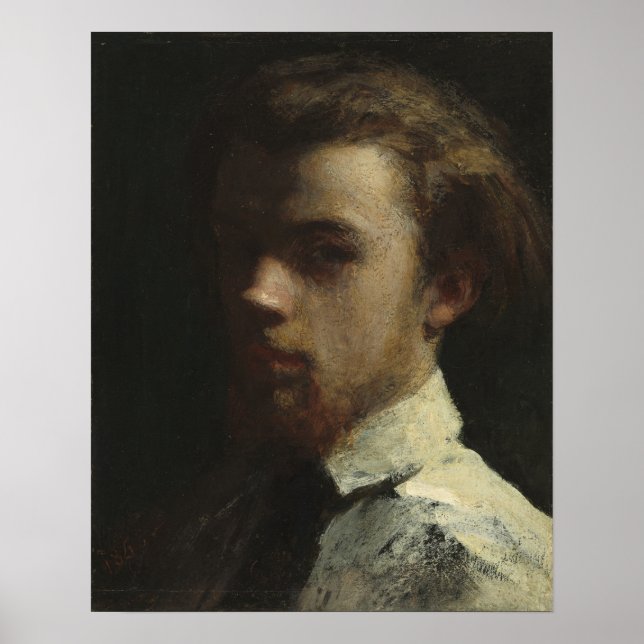 Poster Fantin-Latour - Autorretrato (Frente)