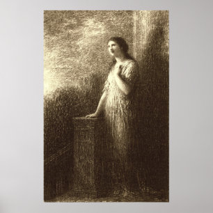 Poster Fantin-Latour - Confiança Da Noite