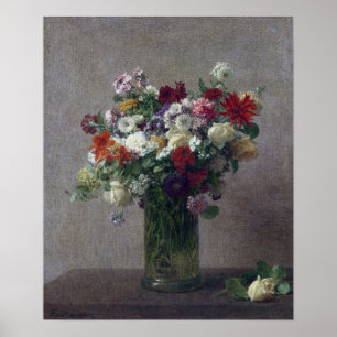 Poster Fantin-Latour - Flores Da Normandia