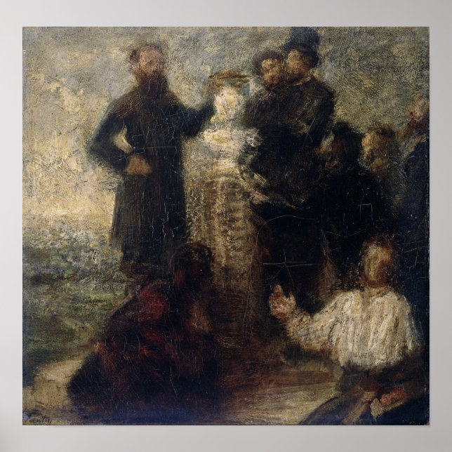 Poster Fantin-Latour - Homenagem A Berlioz (Frente)