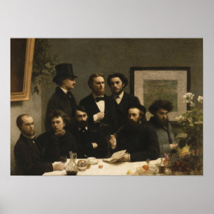 Poster Fantin-Latour - Pela Mesa