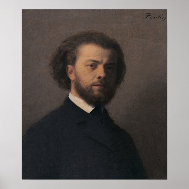 Poster Fantin-Latour - Retrato 1867 (Frente)