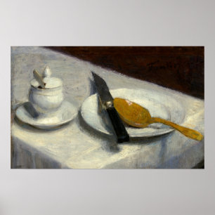 Poster Fantin-Latour - Still Life With Mustard Pot 1860