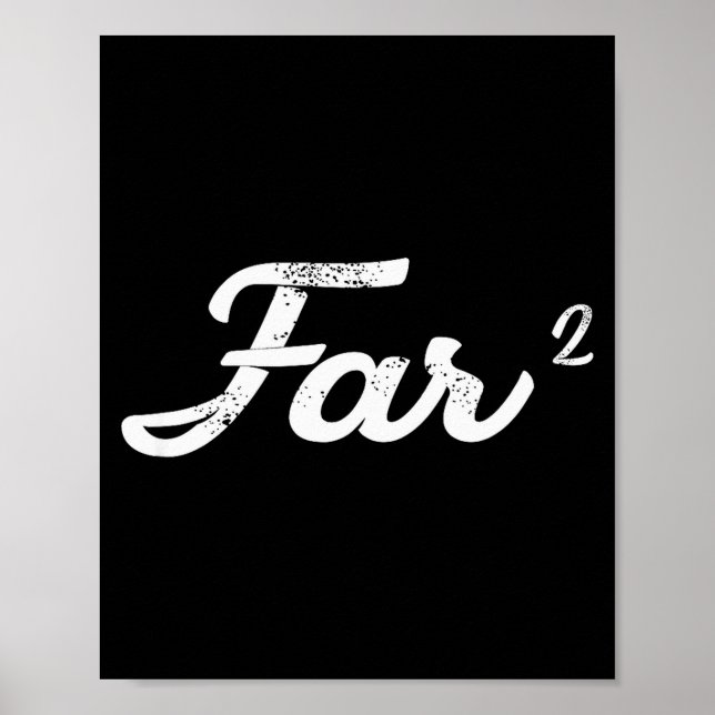 Poster Far Squared Farfar Swedish Or Danish Grandpa Funny (Frente)