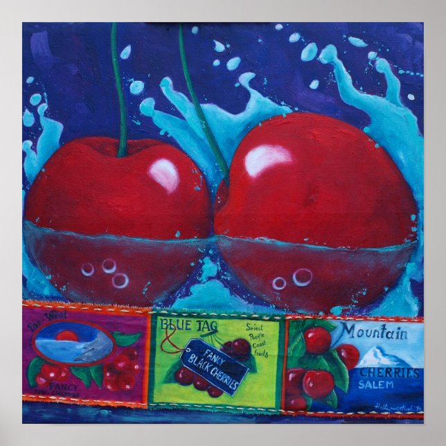 Pôster Far West Cherries (Frente)