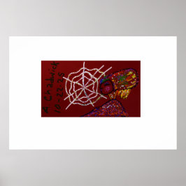 Poster Faraó Aranha Feminina