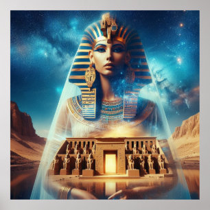 Poster Faraó Egípcio