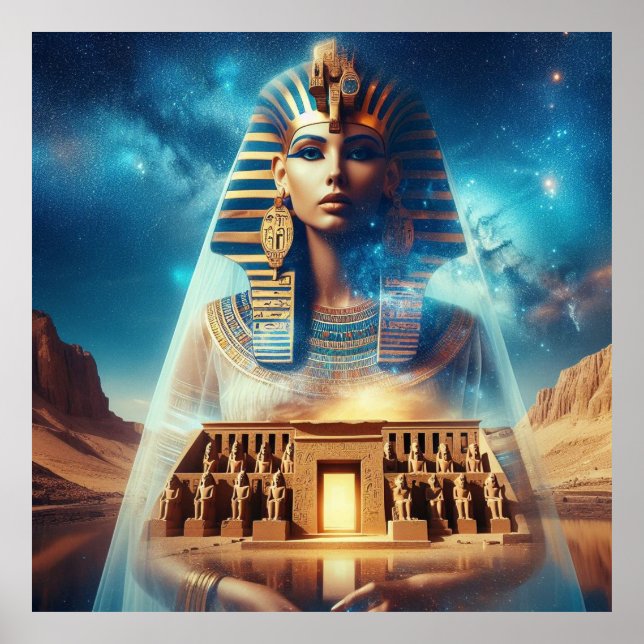 Poster Faraó Egípcio (Frente)