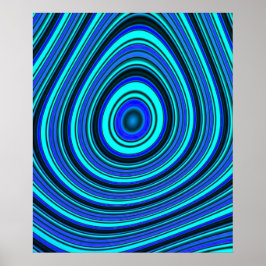 Poster Farbenstrudel