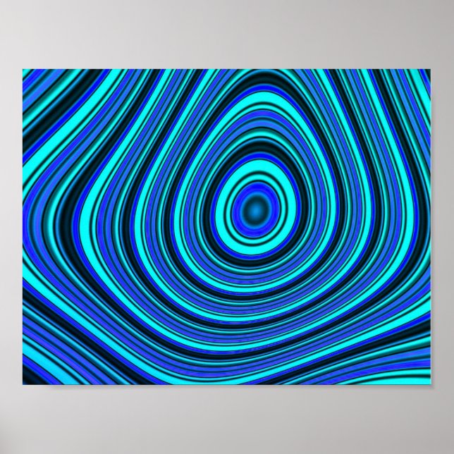 Poster Farbenstrudel (Frente)