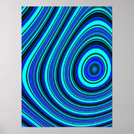 Poster Farbenstrudel