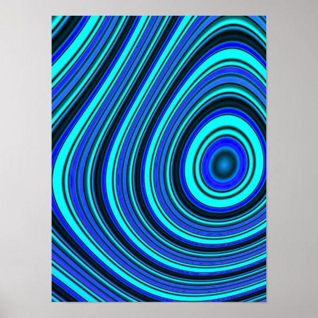 Poster Farbenstrudel (Frente)