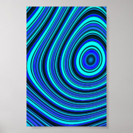 Poster Farbenstrudel