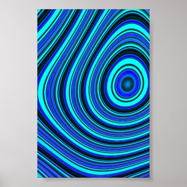 Poster Farbenstrudel (Frente)