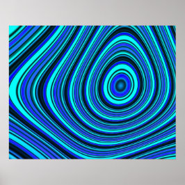 Poster Farbenstrudel