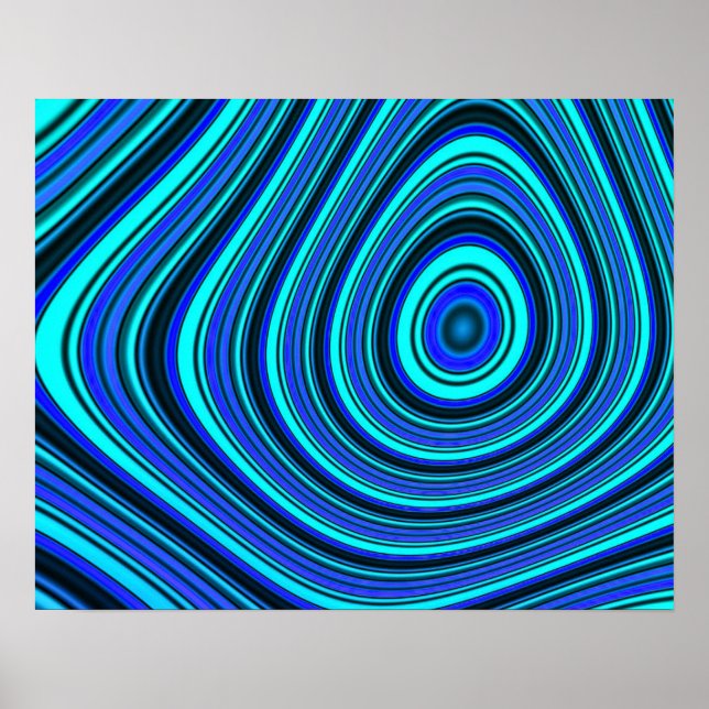 Poster Farbenstrudel (Frente)