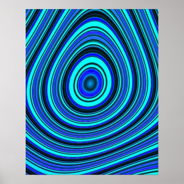 Poster Farbenstrudel (Frente)