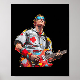 Poster Fardo de Paramédico de Guitarra para Guitarristas 