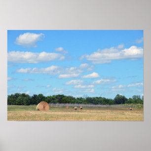 Poster Fardos de Feno do Kansas