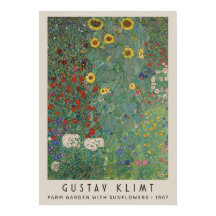 Farm Garden With Sunflowers