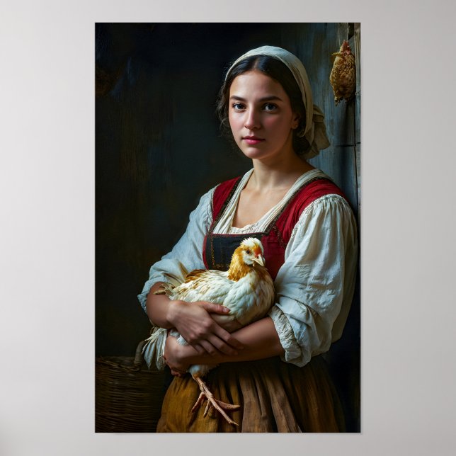 Poster Farm Girl (Frente)