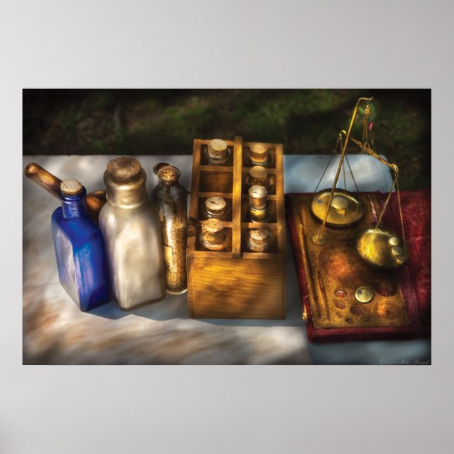 Pôster Farmacêutico - Medicamento de Campo (Frente)