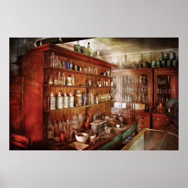 Pôster Farmacêutico - Nos bastidores (Frente)