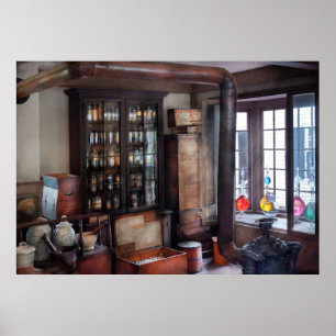 Poster Farmacêutico - visitando o Apothecary