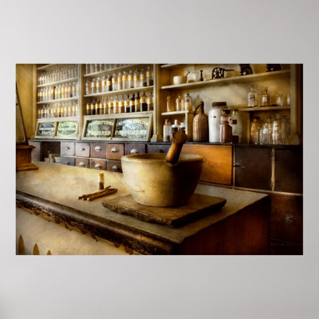 Pôster Farmácia - A fonte da minha dor de cabeça (Frente)