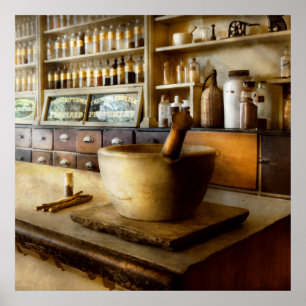 Pôster Farmácia - a fonte de minha dor de cabeça