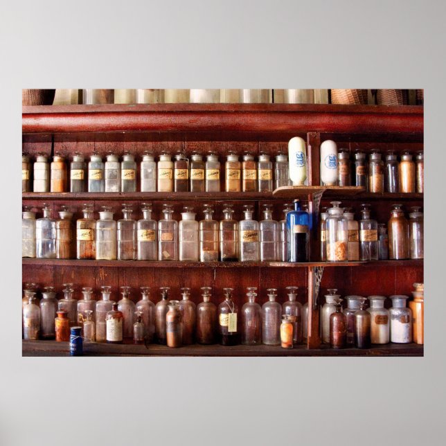 Pôster Farmácia - Apenas Para Uso Medicamentoso (Frente)