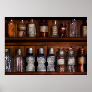 Poster Farmácia - curas genuínas