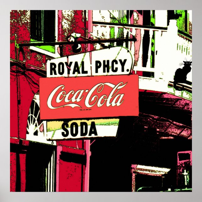 Pôster Farmácia da Rua Real (Frente)