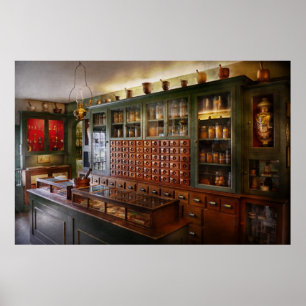 Pôster Farmácia - eu estarei para fora em um minuto