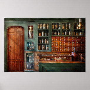 Poster Farmácia - medicina - remédios farmacêuticos